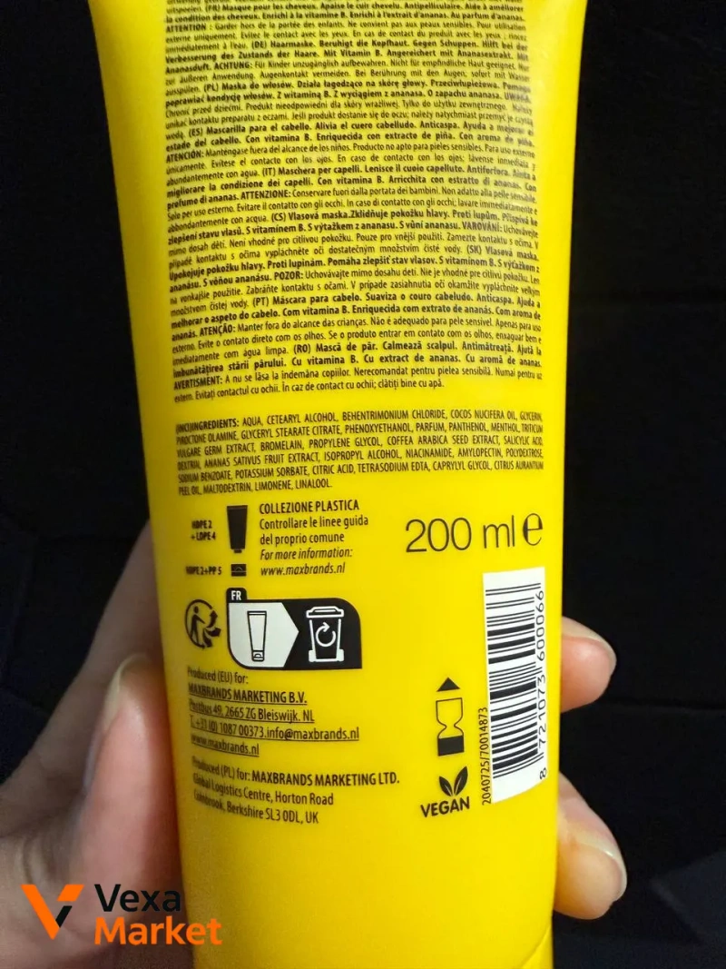 Маска для волосся Hair Masters Scalp Renew проти лупи — фото 3
