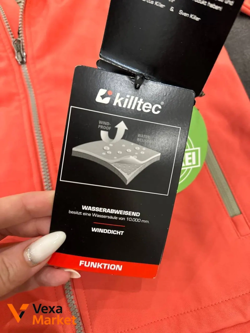 Вітровка Killtec Softshell 152см коралово-рожева нова — фото 2