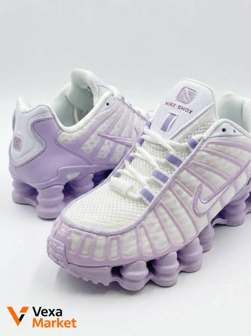 NIKE SHOX TL жіночі бузкові — фото 2