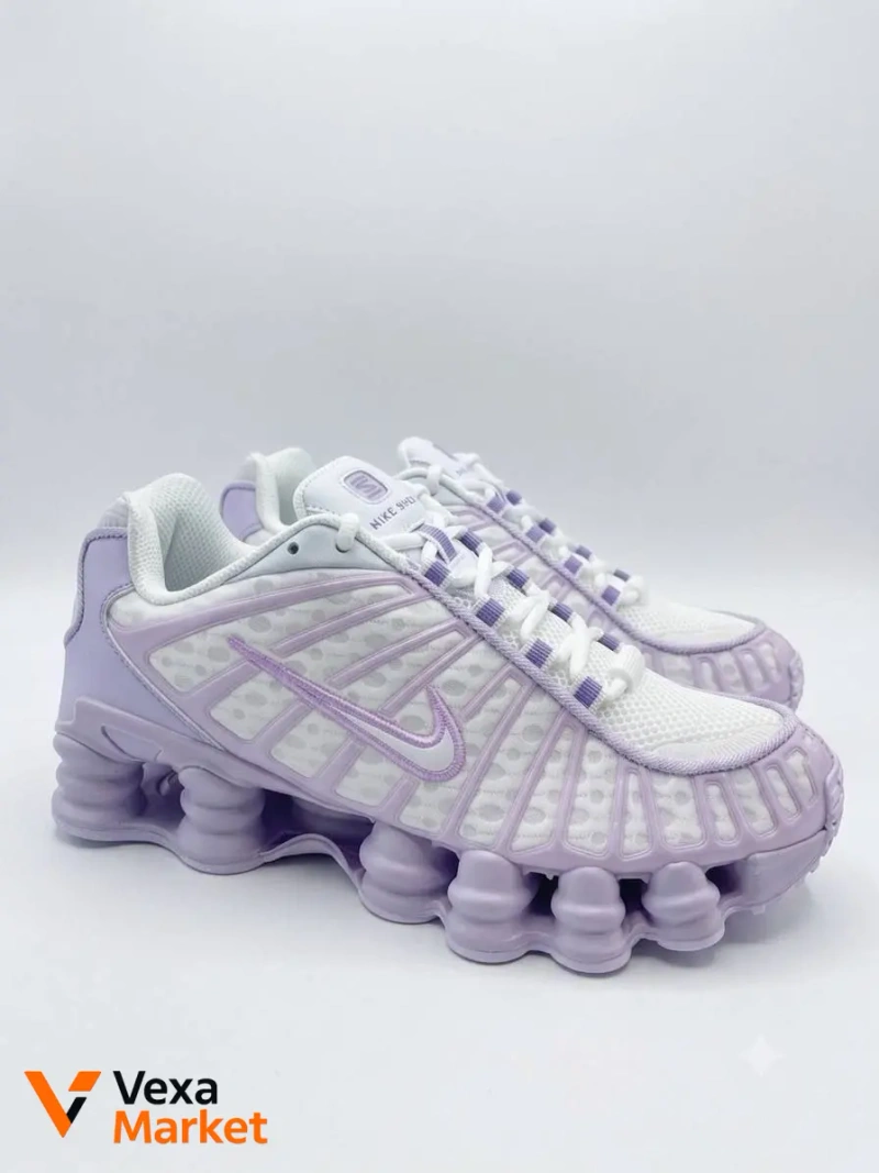NIKE SHOX TL жіночі бузкові — фото 3