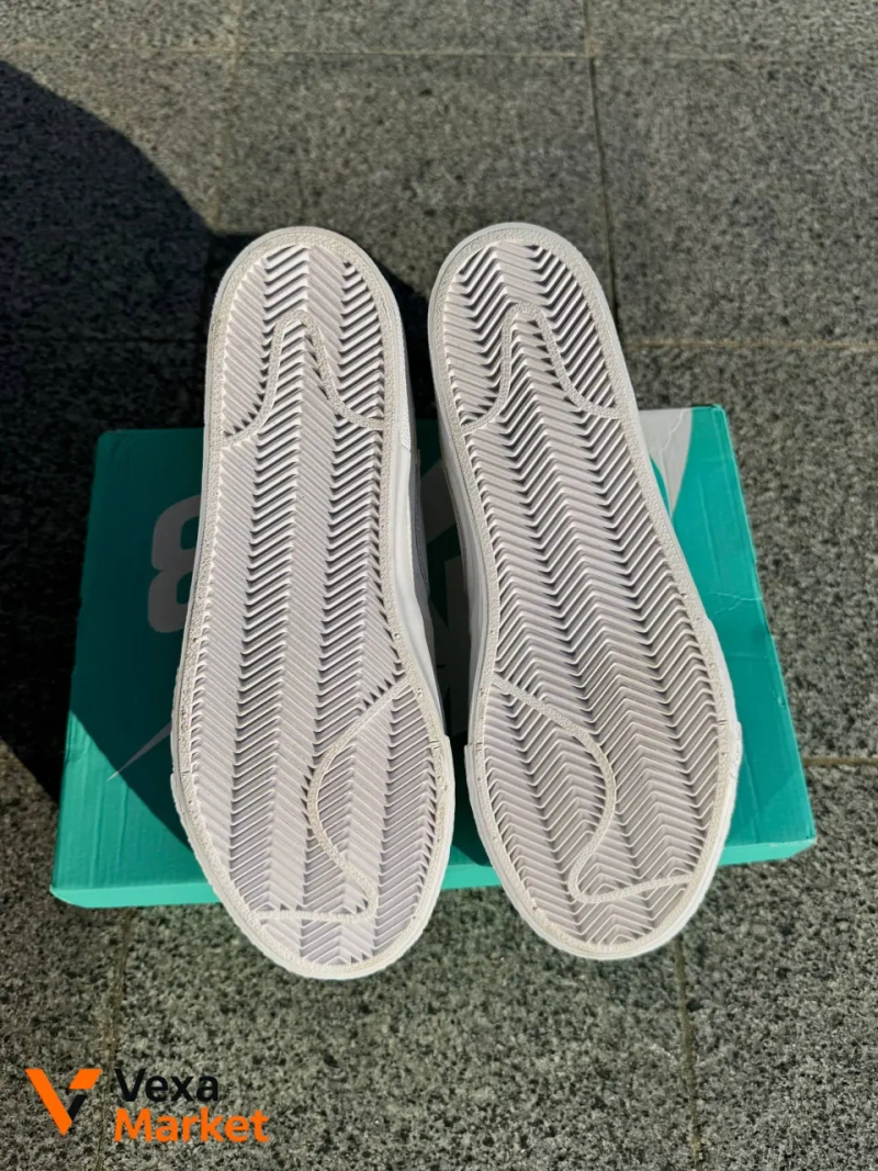 Nike SB Zoom Blazer Mid PRM "Blanc White" Розмір 44 (28 см) — фото 4