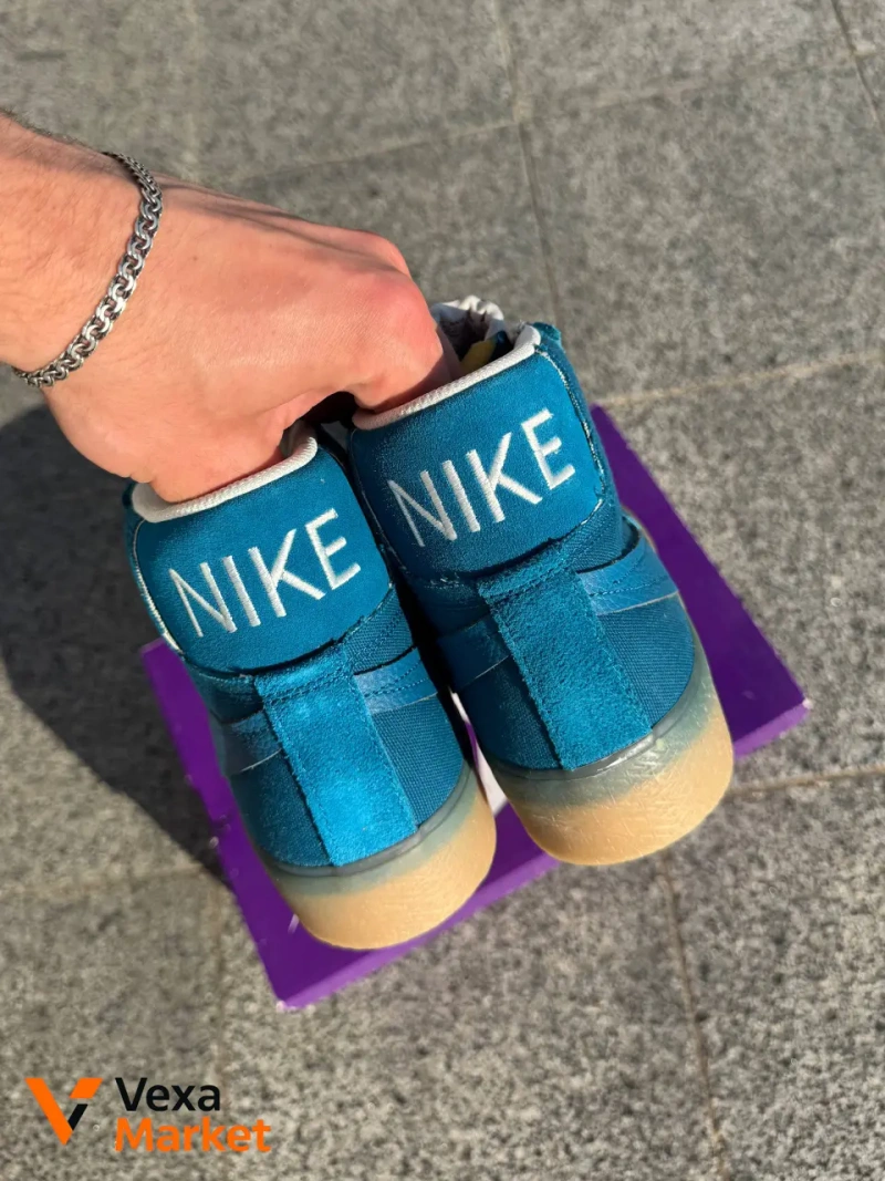 Nike SB Zoom Blazer Mid PRM "Abyss Green" 44 р. — фото 3