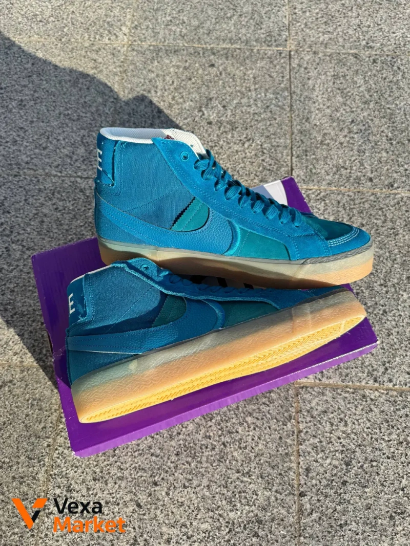 Nike SB Zoom Blazer Mid PRM "Abyss Green" 44 р. — фото 5