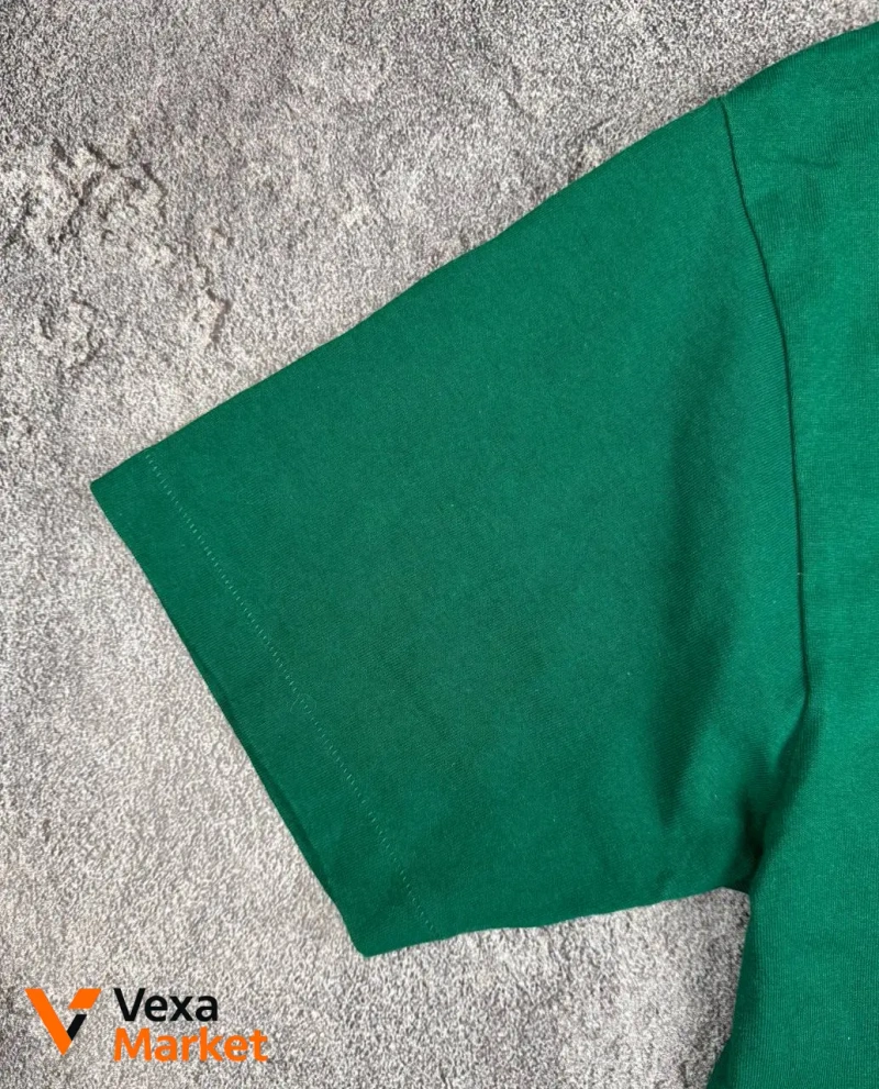 Bape T-Shirt Green Shark Face Print — фото 3