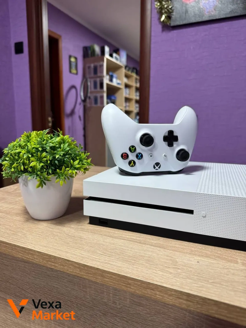 Xbox One S з дисководом та грою The Witcher — фото 3