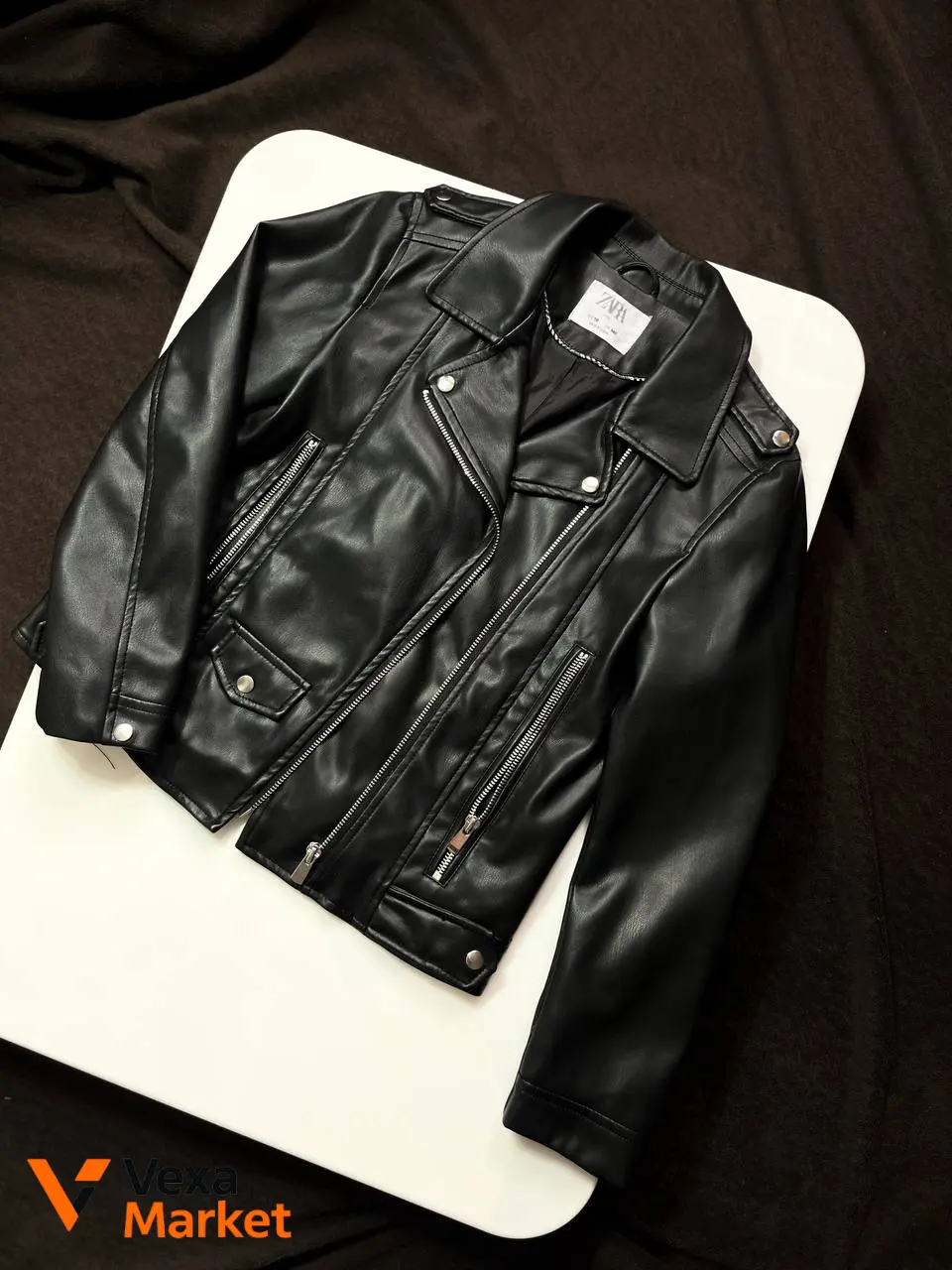 Косуха екошкіра ZARA 140 розмір