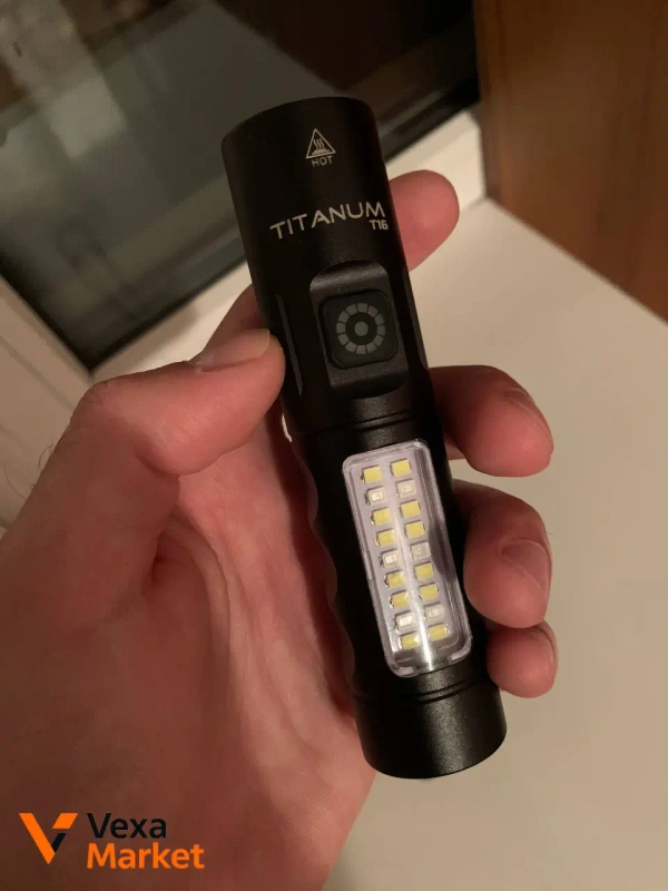 Тактичний ліхтарик TITANUM T16 металевий