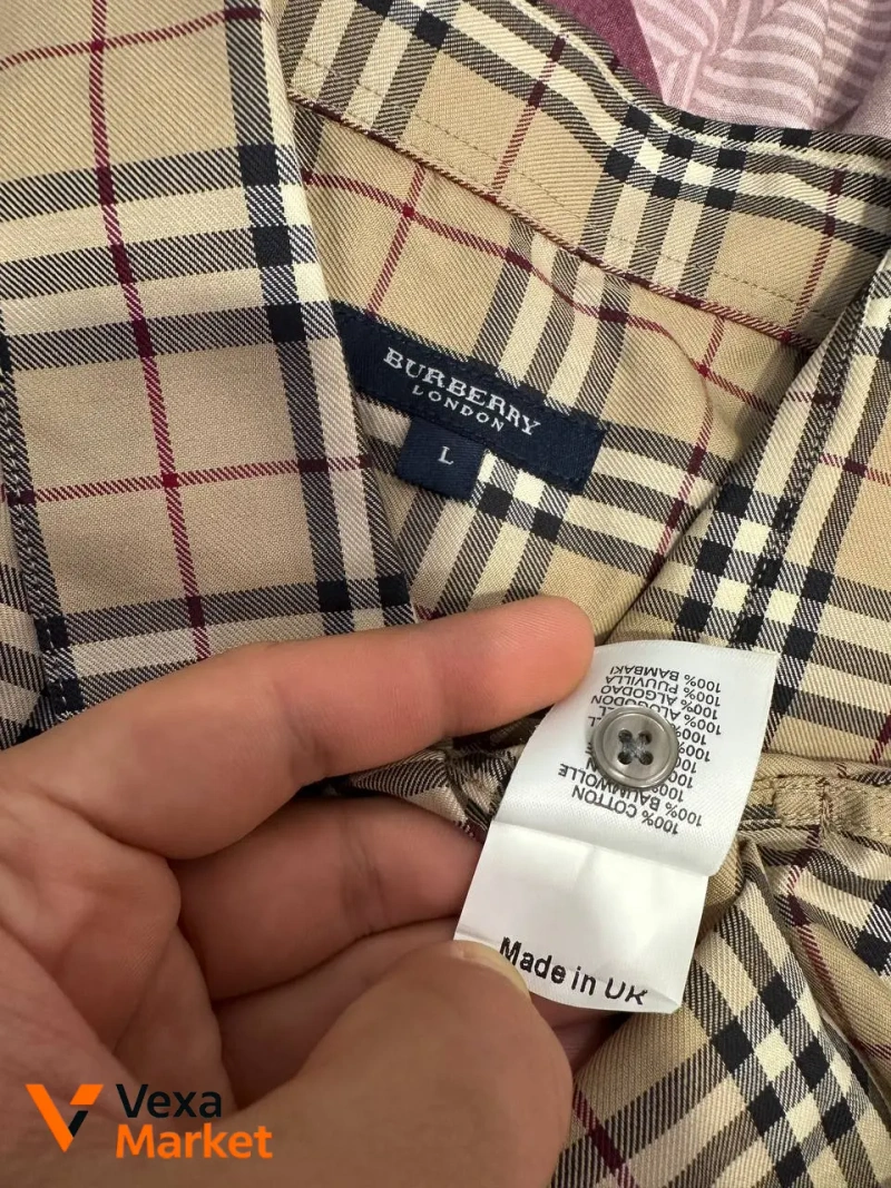 Burberry shirt nova check L — фото 3