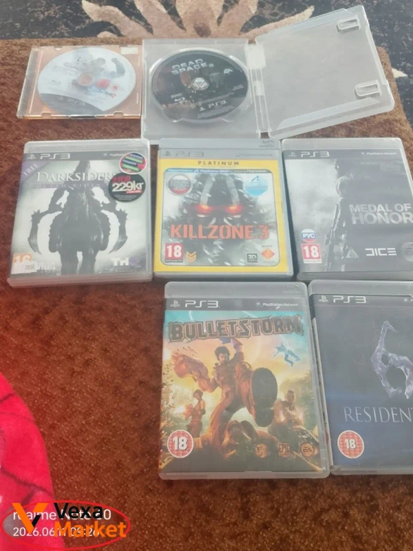Игры для PlayStation 3: Darksiders, Killzone 3, Bulletstorm, Medal of Honor, Resident Evil 6