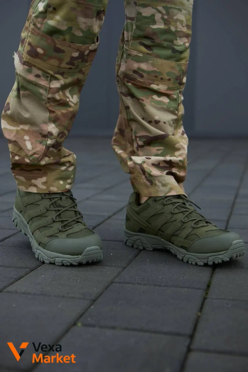 Кросівки MERRELL весна/літо олива — фото 2