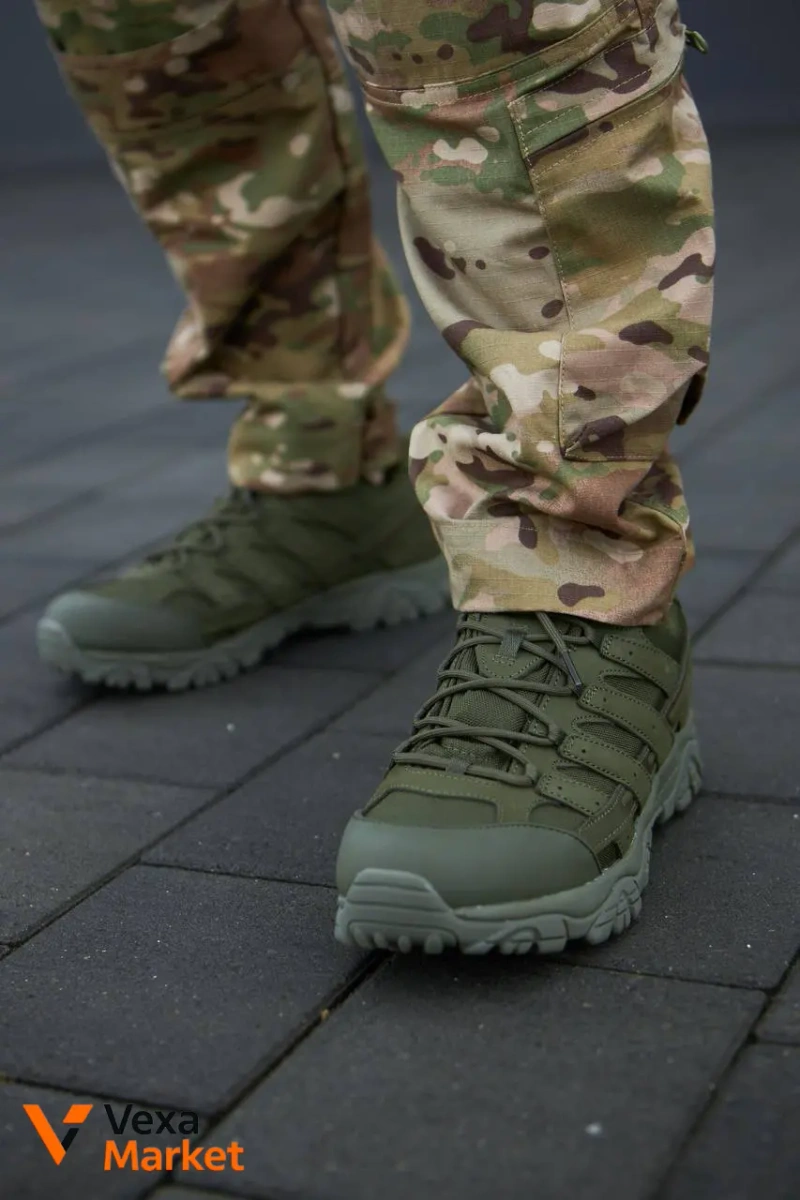Кросівки MERRELL весна/літо олива — фото 4