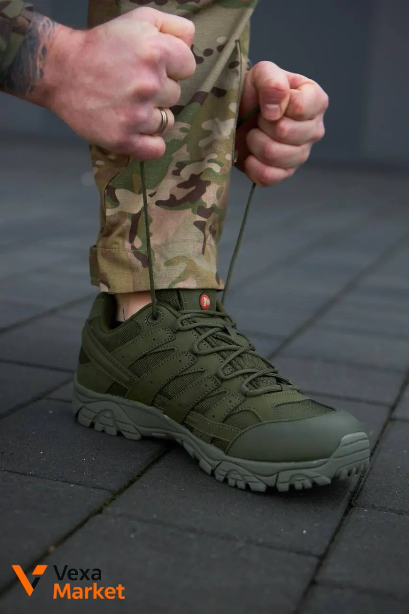 Кросівки MERRELL весна/літо олива — фото 5