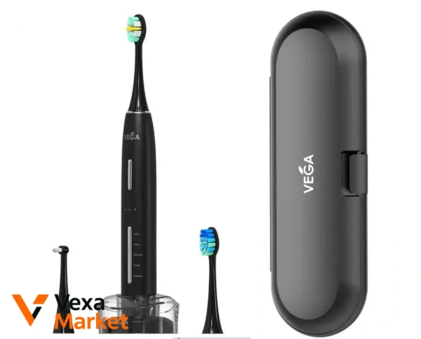 Електрична звукова зубна щітка Sonic Smart Vega Pro VT-800 W чорна