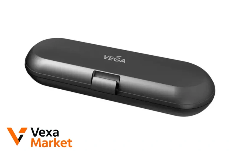 Електрична звукова зубна щітка Sonic Smart Vega Pro VT-800 W чорна — фото 2