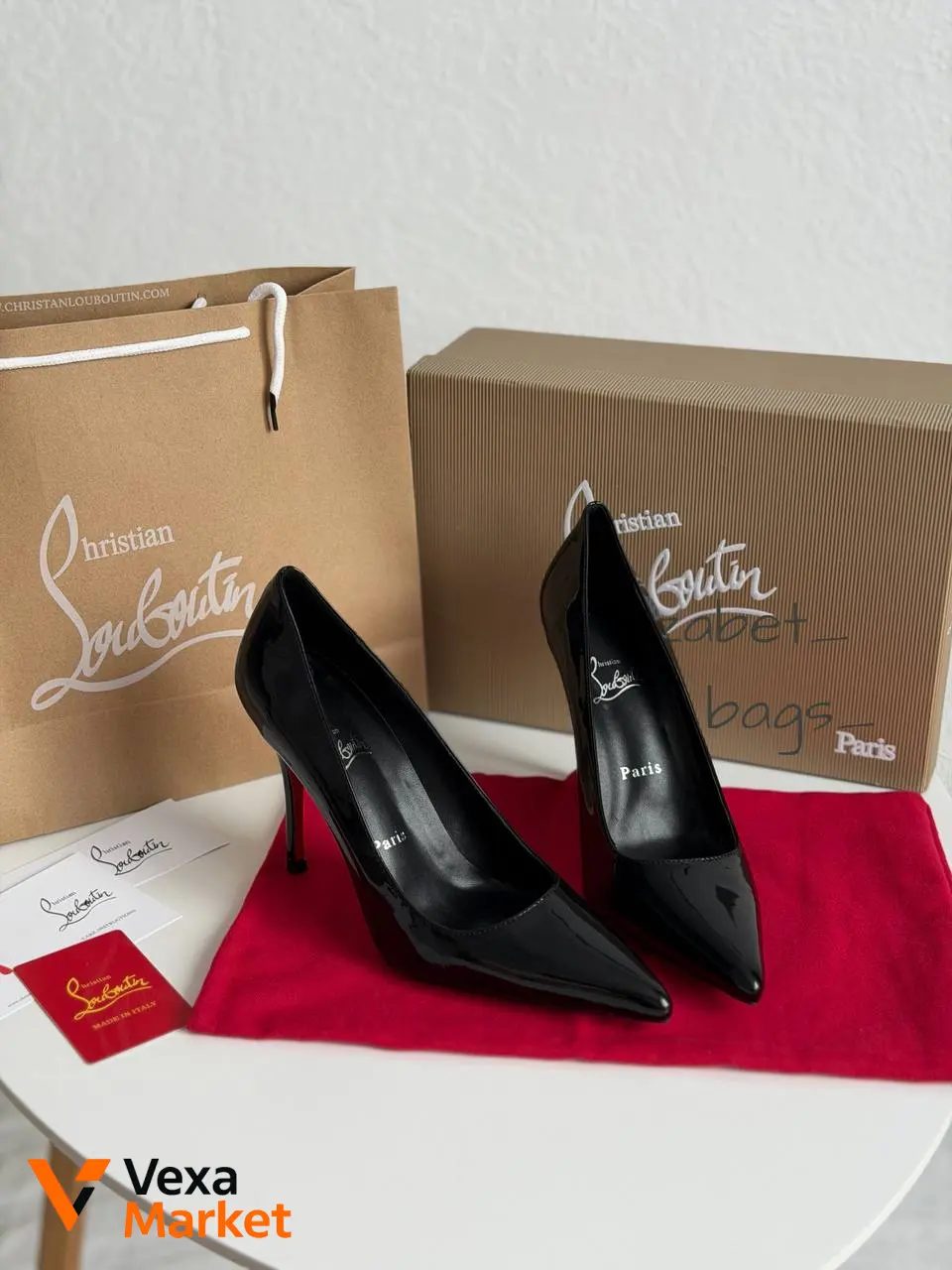 Christian Louboutin туфлі на підборах натуральна шкіра