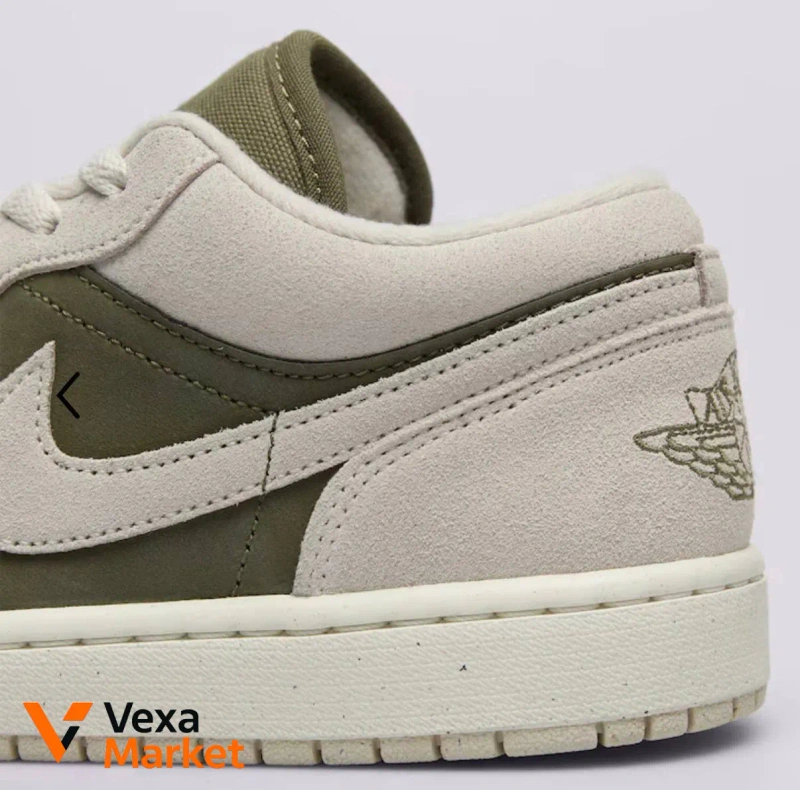 Air Jordan 1 Low SE Medium Olive — фото 4
