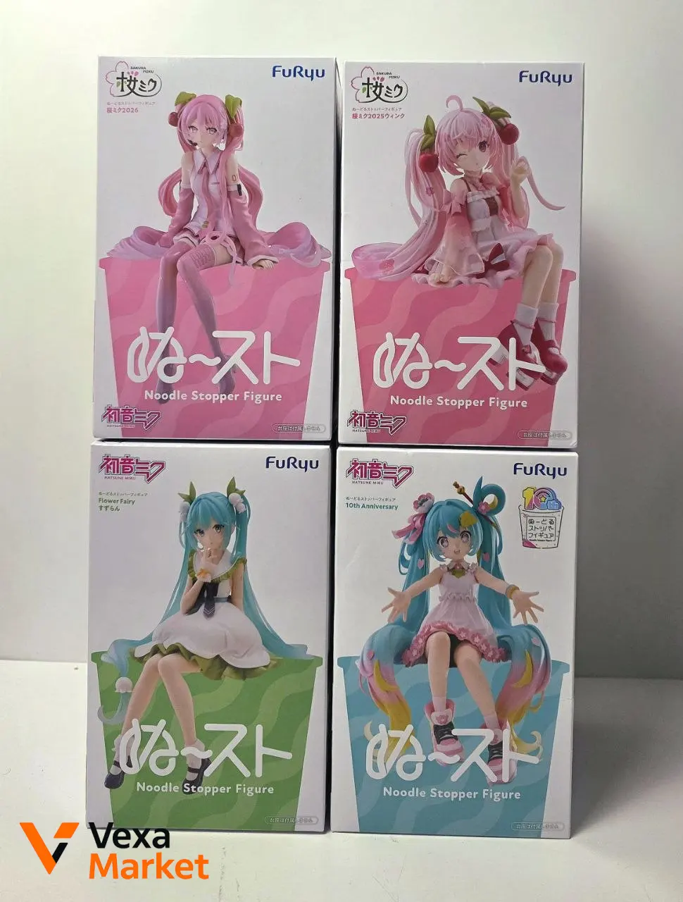 Фігурки FuRyu Hatsune Miku Noodle Stopper Figure