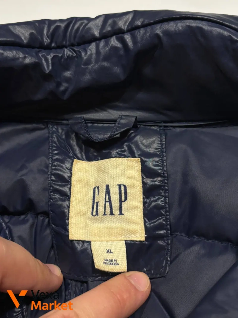 Пухова жилетка Gap розмір Л — фото 5