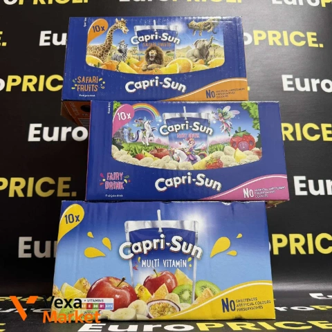 Π‘ΡΠΊ Π΄ΠΈΡΡΡΠΈΠΉ Capri-Sun Π² Π°ΡΠΎΡΡΠΈΠΌΠ΅Π½ΡΡ 10*200ΠΌΠ»