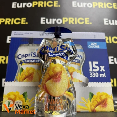 Π‘ΡΠΊ Capri-Sun Mango + Peach 330 ΠΌΠ» (15 ΡΡ.)