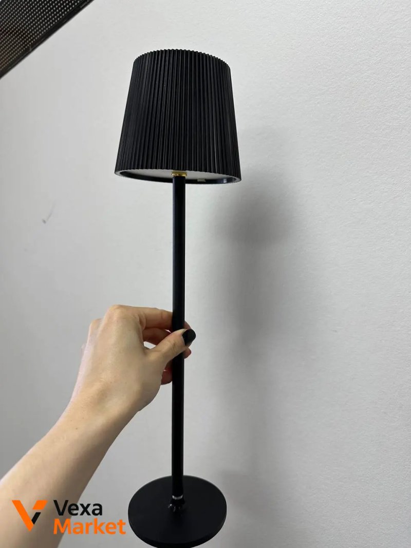 Набір акумуляторних настільних ламп LED Modern Table Lamp чорні — фото 6