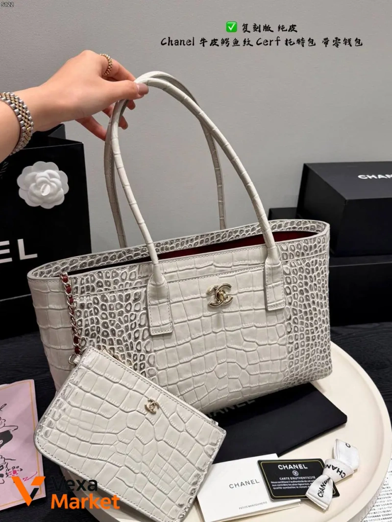 Chanel сумка шкіряна — фото 2