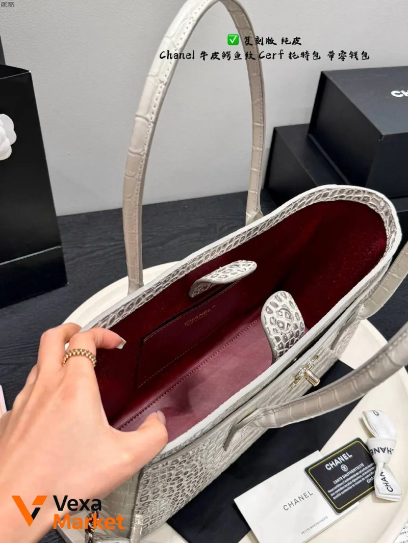 Chanel сумка шкіряна — фото 7