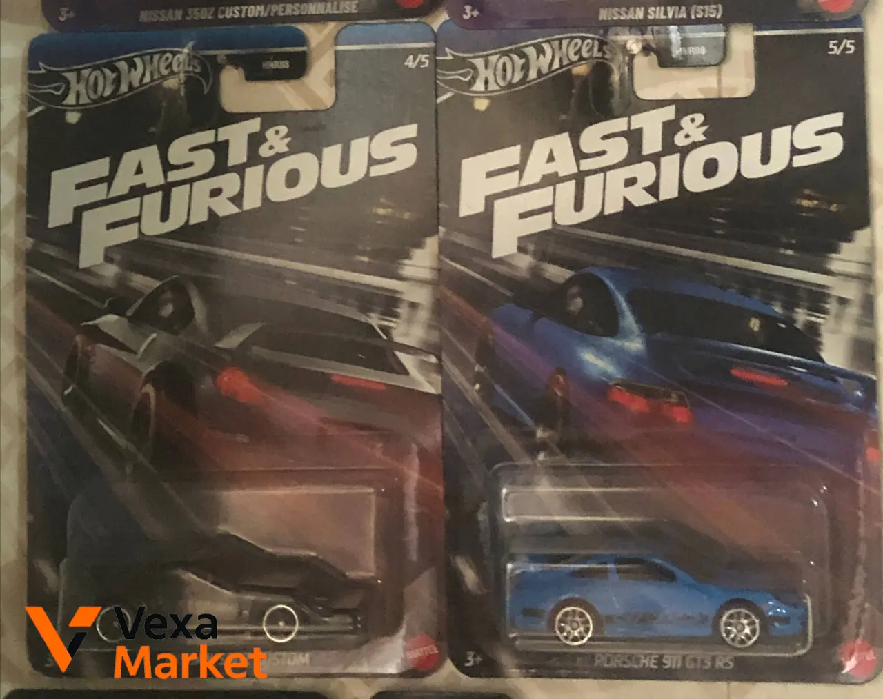 Колекційні моделі Hot Wheels Fast & Furious Porsche 911 Carrera T