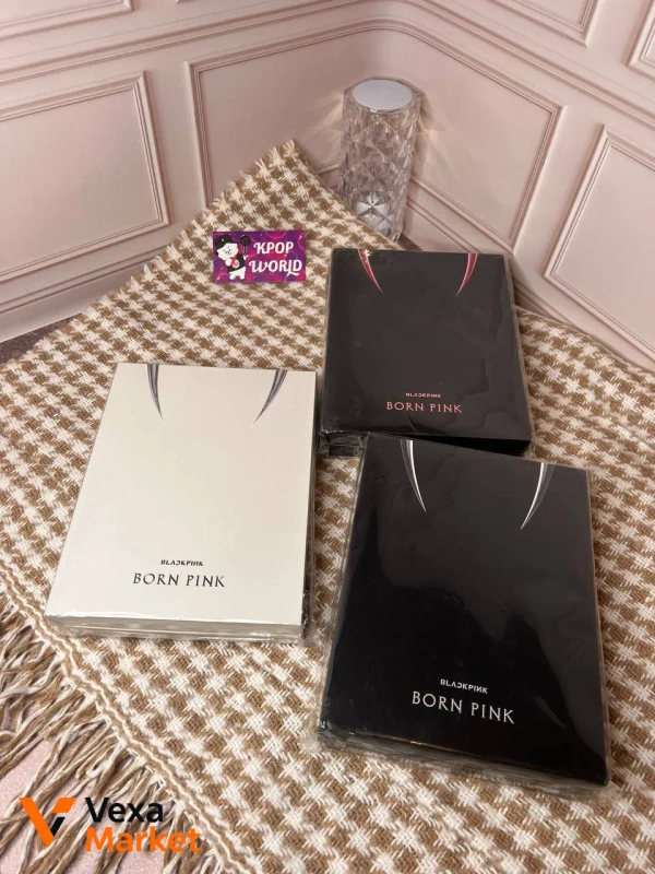 BLACKPINK - BORN PINK Альбом (Pink, Black, Gray)