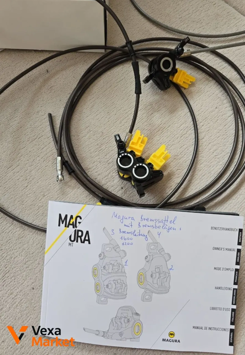 Magura MT5 + MT Trail + MT4 + Shimano MT410 гідравлічні гальма — фото 5