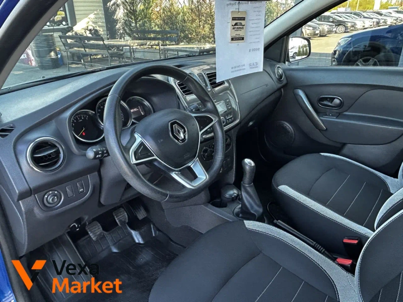 Renault Sandero StepWay 2020 Синий Бензин 0.9л Механика — фото 4