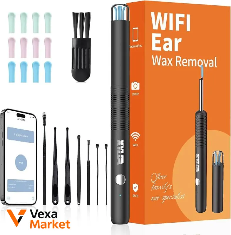 Отоскоп XYLA P12 с WiFi для удаления ушной серы