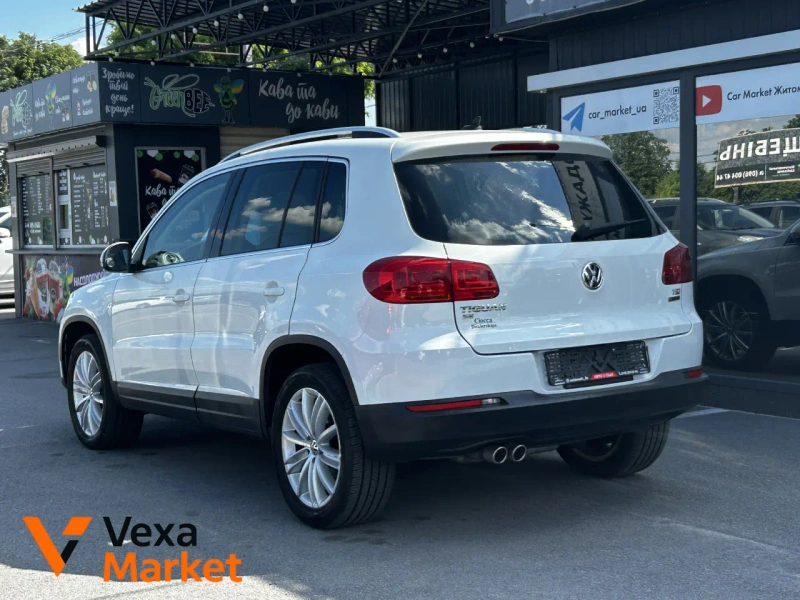 Volkswagen Tiguan 2016 Білий — фото 3