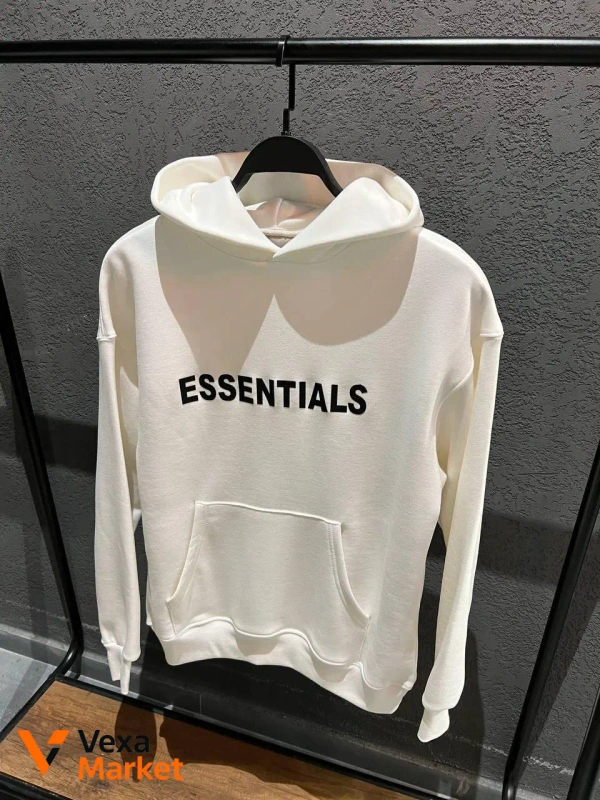 ESSENTIALS худи белое