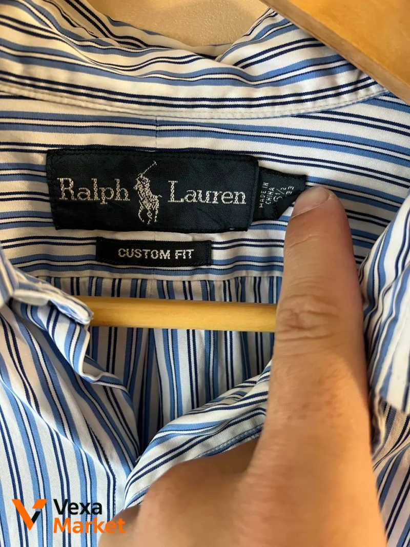 Ralph Lauren Custom Fit сорочка в смужку — фото 2