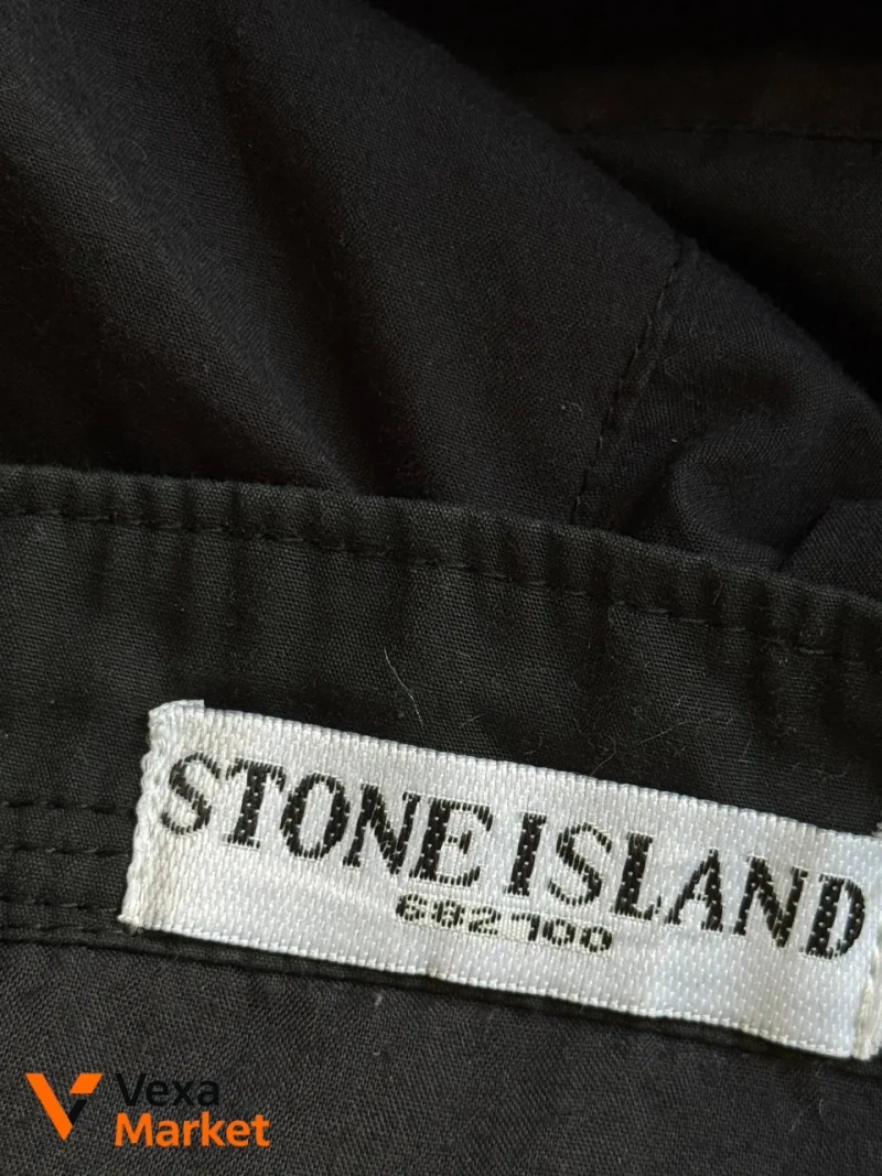 Вітровка Stone Island чорна розмір Л — фото 4