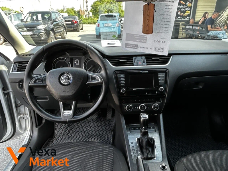 Skoda Octavia Scout II покоління/A7 2014 Дизель 2.0л Автомат Сірий — фото 5
