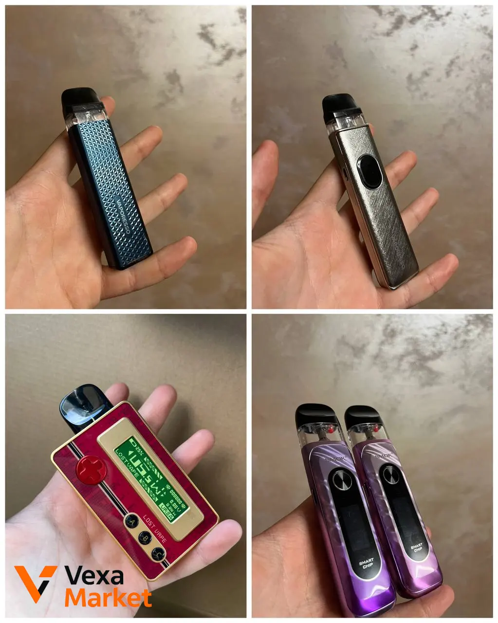 Vaporesso Xros 3 Mini, Xros 5, Lost Vape Ursa Pocket, Smok Novo 6