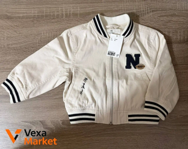 Дитяча куртка H&M бежева 92 см