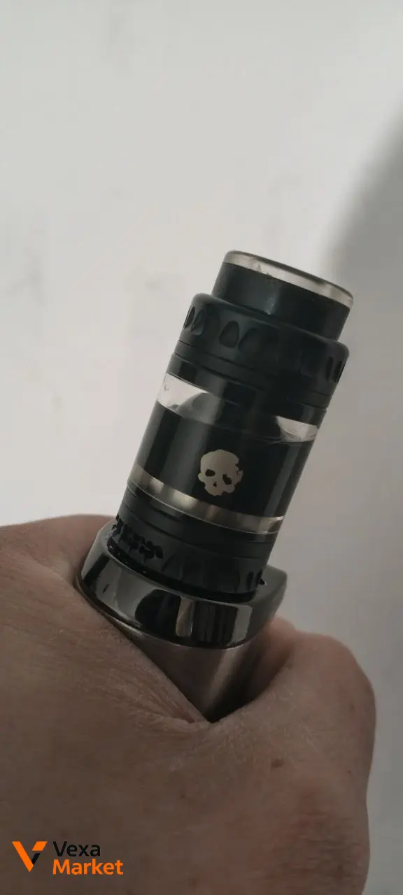 Комплект вейпа: мод Kroma 21700, атомайзер Blotto, Berserker V2, зарядка