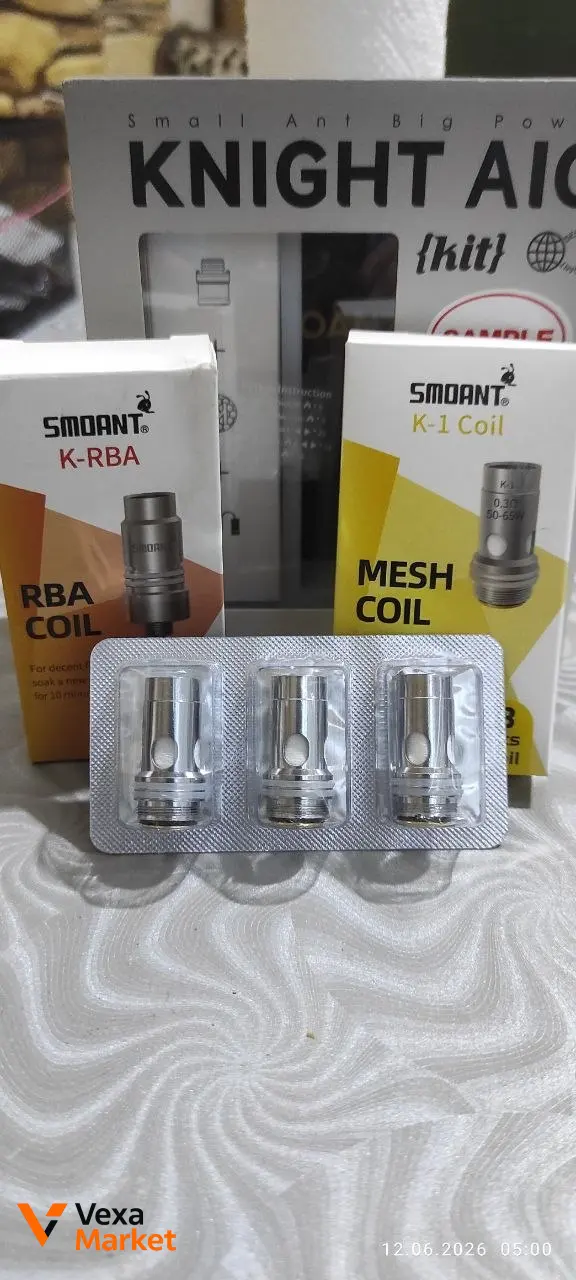 Комплект койлов Smoant K-RBA и K-1 Mesh Coil для Knight AIO