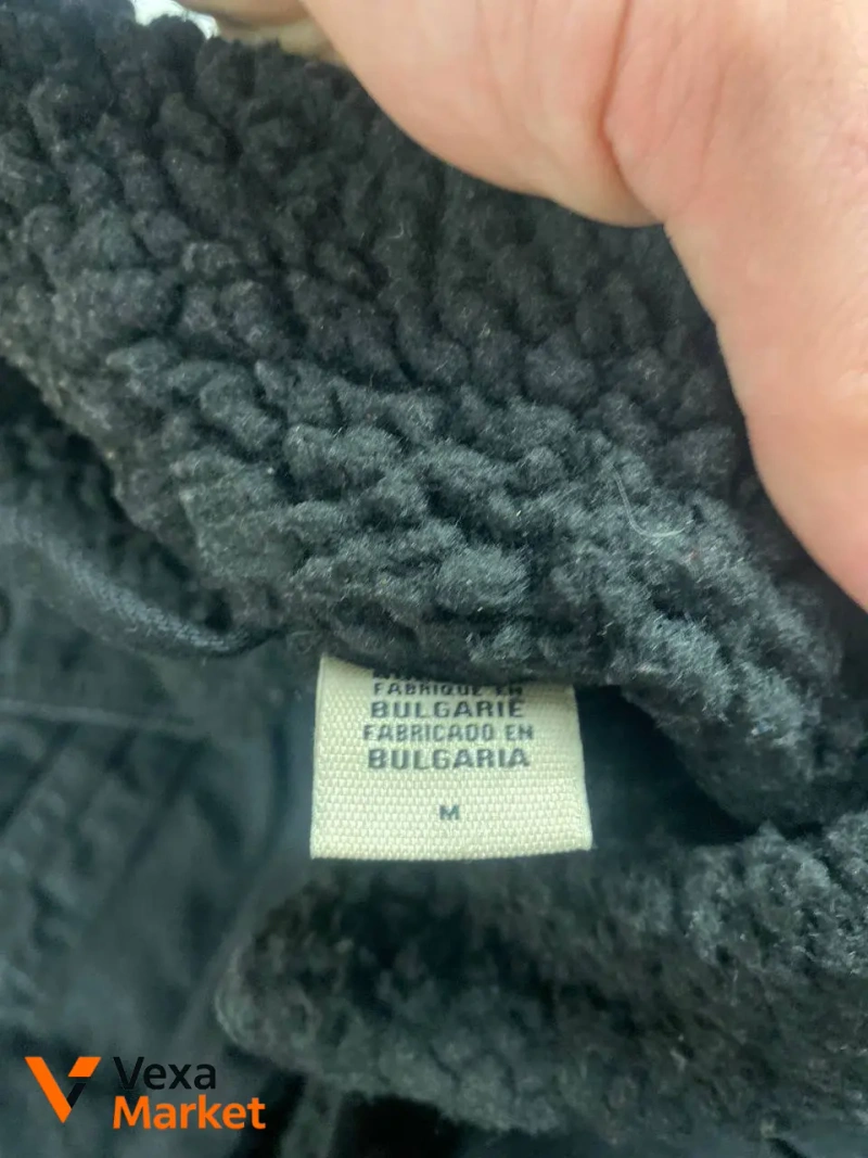 Levi's Мужская джинсовая куртка с меховым воротником размер M — фото 4