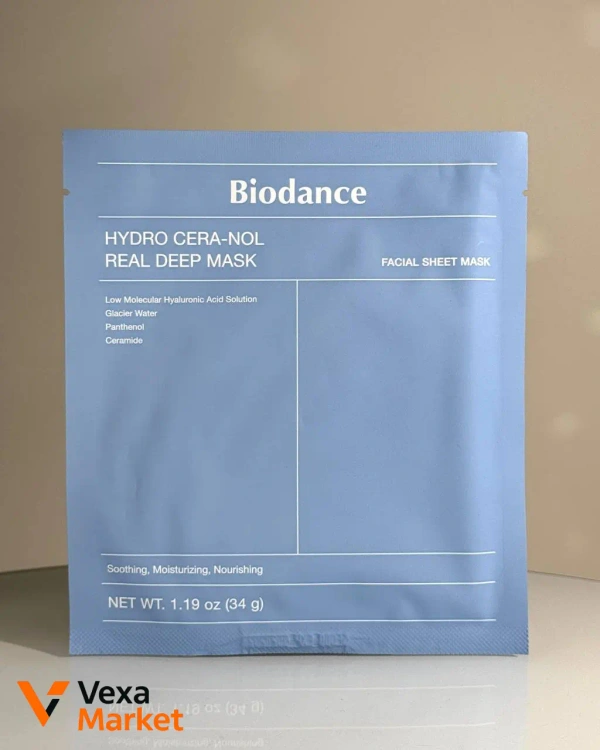 Зволожуюча гідрогелева маска Biodance Hydro Cera-nol Real Deep Mask (34g)