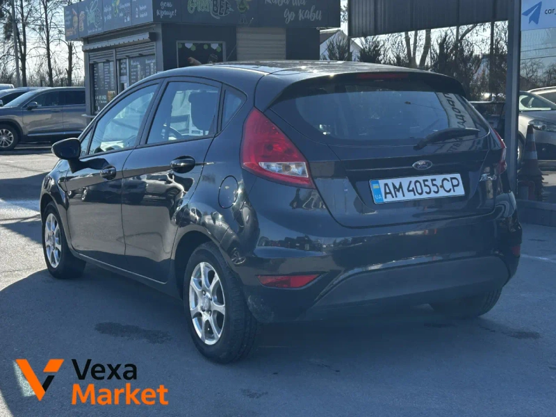 Ford Fiesta 2010 Чорний Бензин 1.2 л. Ручна / Механіка — фото 3