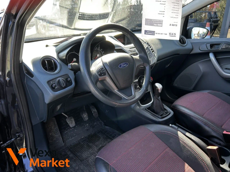 Ford Fiesta 2010 Чорний Бензин 1.2 л. Ручна / Механіка — фото 4