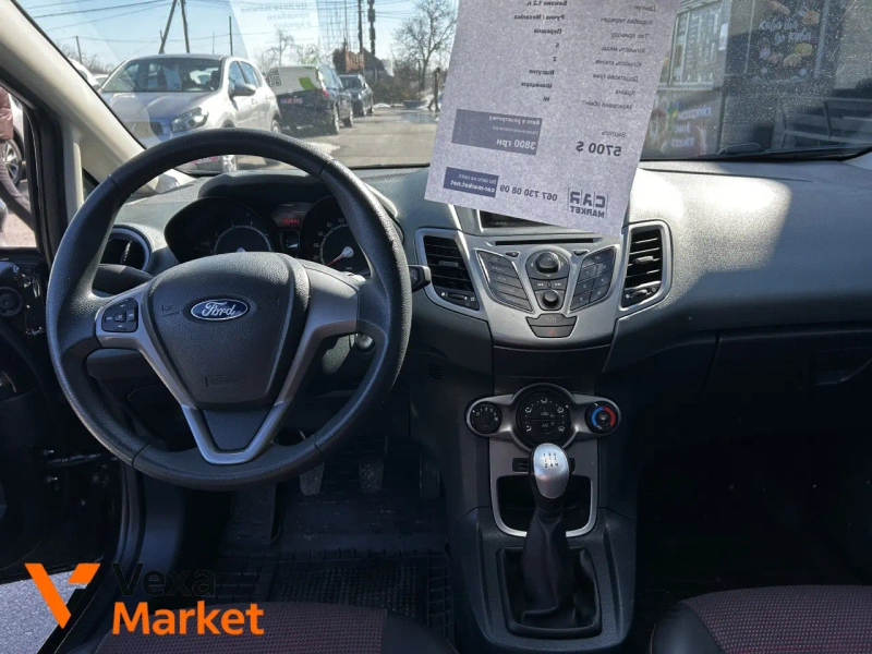Ford Fiesta 2010 Чорний Бензин 1.2 л. Ручна / Механіка — фото 5