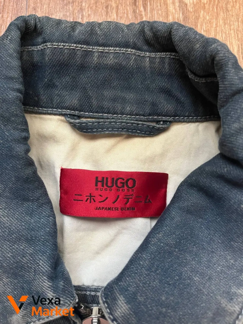 Hugo Japanese Denim куртка мужская размер М — фото 2