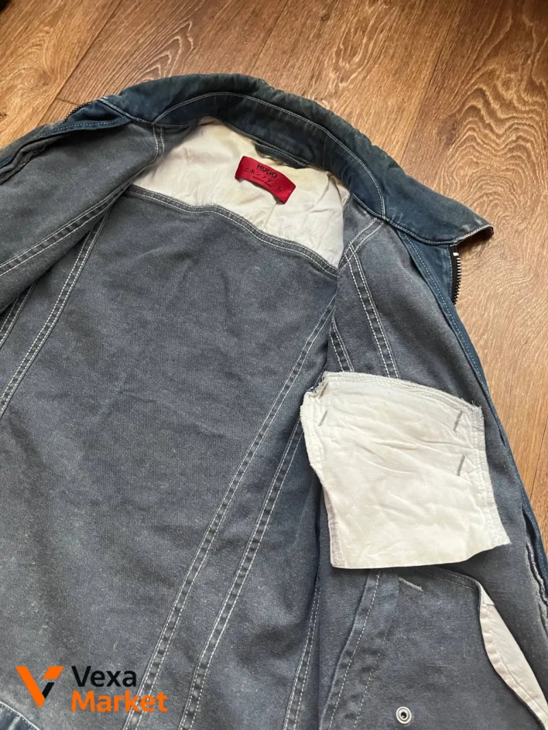 Hugo Japanese Denim куртка мужская размер М — фото 3