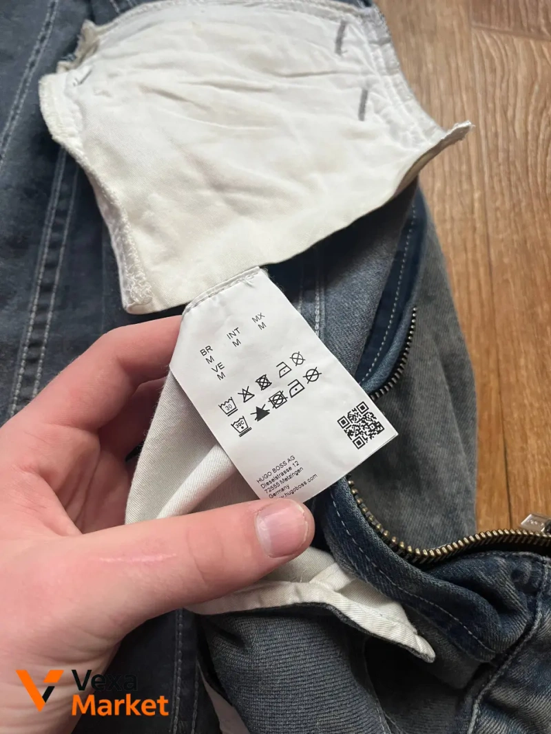 Hugo Japanese Denim куртка мужская размер М — фото 4