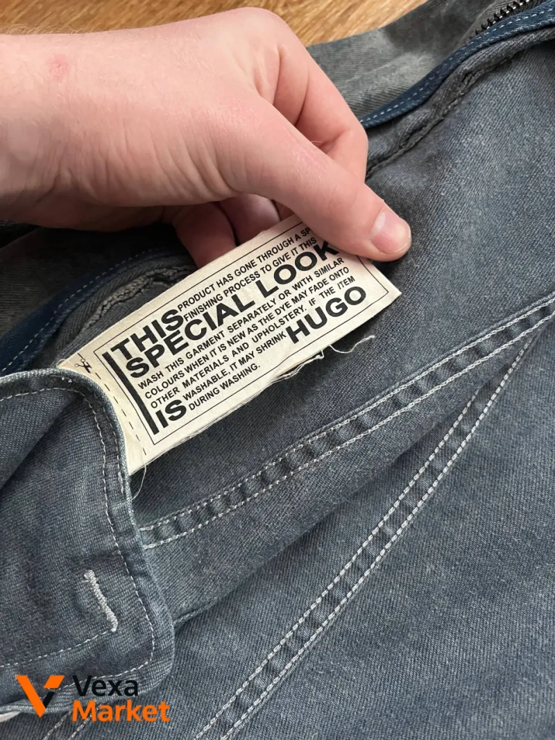 Hugo Japanese Denim куртка мужская размер М — фото 5